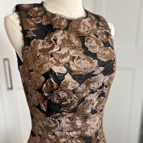 Pink Tartan Alvina Metallic Dress - Picture 5 of 11